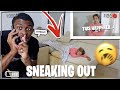 SNEAKING OUT In The Middle Of The Night Prank On Girlfriend... *terrible idea*