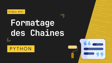 Python 41 : Formatage des chaînes (concaténation, format, f-strings)