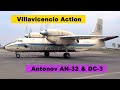 COLOMBIA PROPLINERS - Villavicencio Airport Action DC-3 ANTONOV AN-32