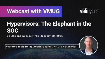 Hypervisors: The Elephant in the SOC (January 23, 2025)