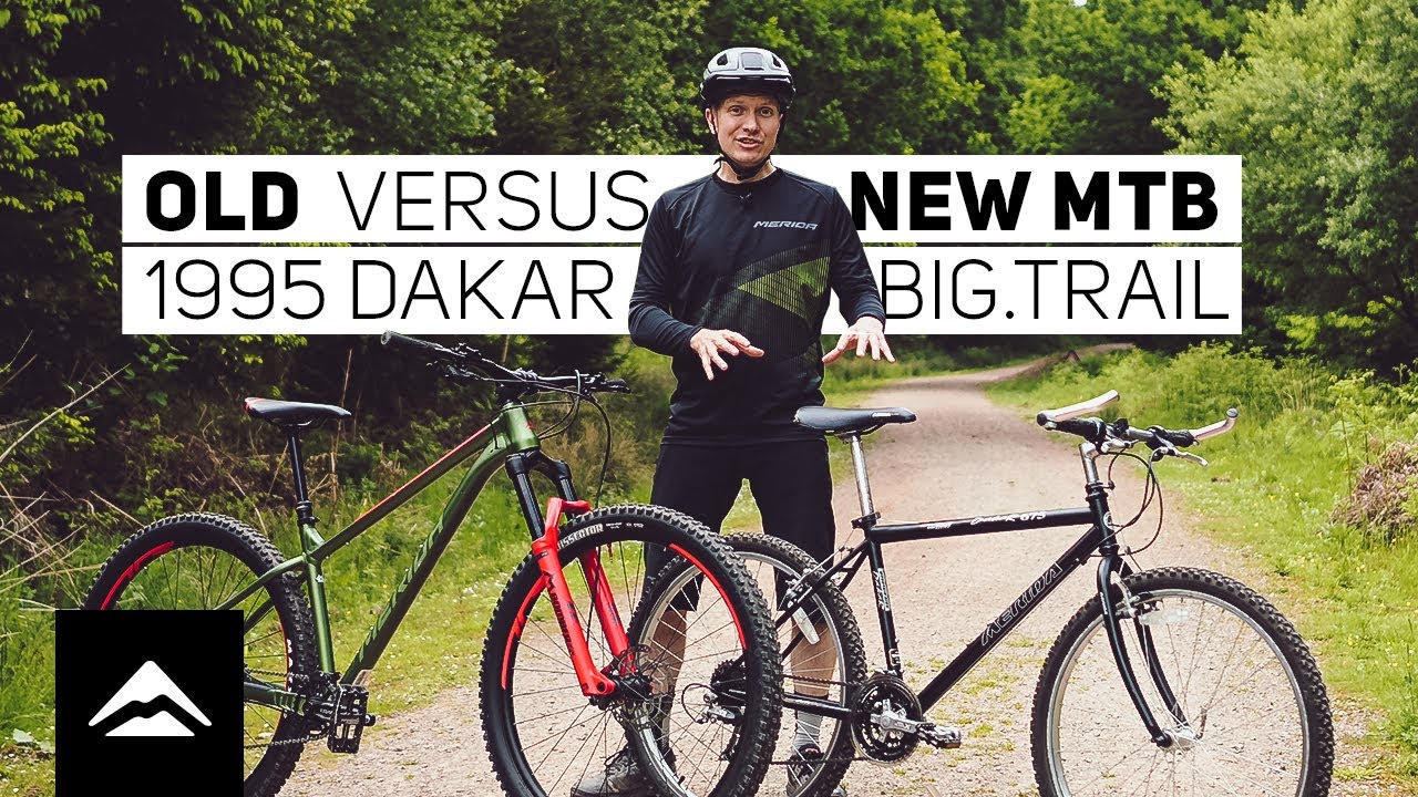Old versus new MTB: 2022 MERIDA BIG.TRAIL vs 1995 DAKAR - what difference  does 27 years make? - YouTube