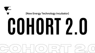 Ohub New Energy Technology Climate Tech Bootcamp Cohort 2.0