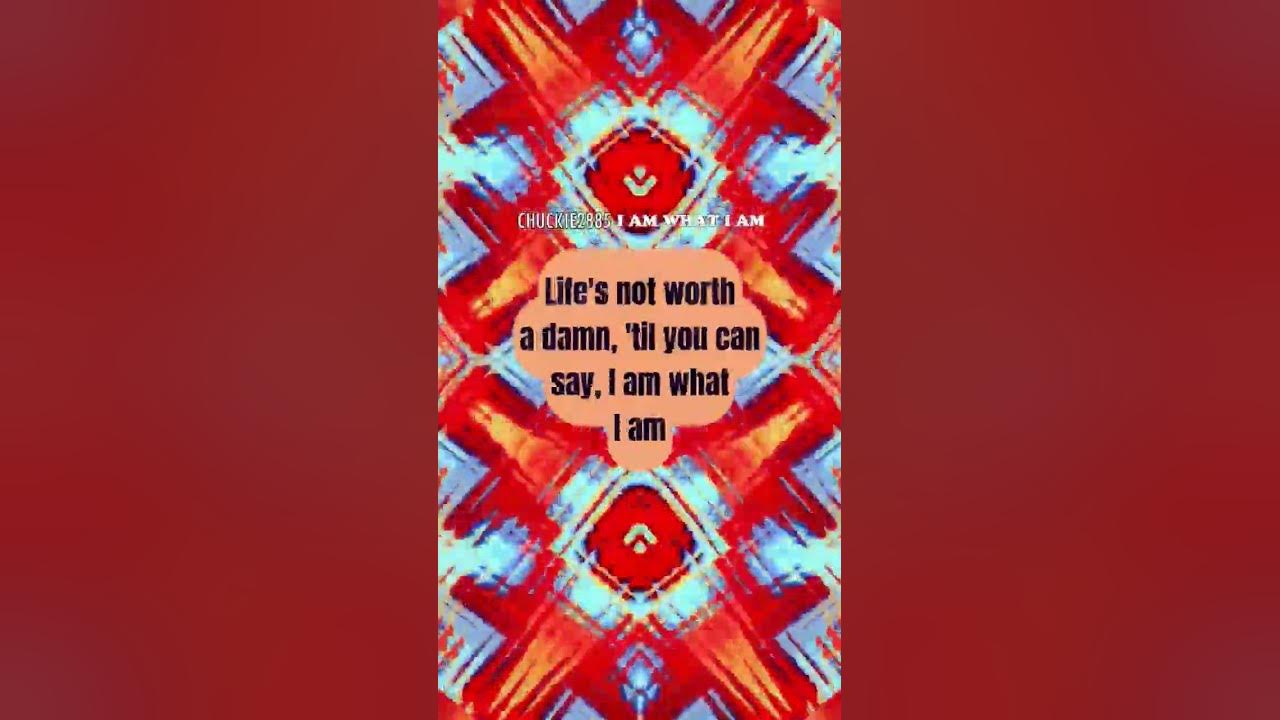 I AM WHAT I AM - Gloria Gaynor I AM WHAT I AM - Gloria Gaynor
