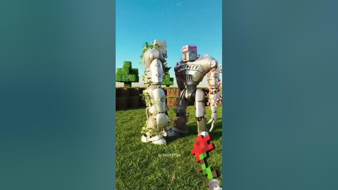 Minecraft RTX: What if ~20 BABY GOLEM #Shorts
