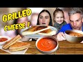 Brits try the ultimate american grilled cheese sandwich  tomato soup for the first time