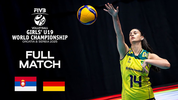 Serbia vs. Germany - Playoffs | Girls' U19 World Champs 2025 - Full Match