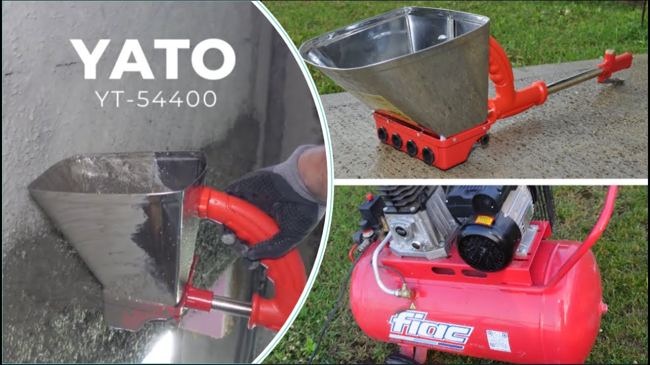 PLASTER/STUCCO SPRAY GUN [ YATO YT-54400 ] #1
