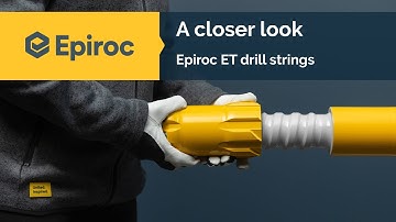 A closer look - Epiroc ET drill strings