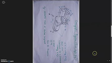 Orthographics with rules of dimensioning