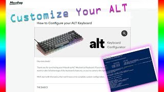Massdrop ALT configurator setup screenshot 3