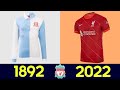 Livepool FCユニフォーム史 | リバプールユニフォームの歴史 | リバプールサッカーキットの進化 | 歴史上のすべてのリバプールサッカーキット | 歴史リバプールシャツ 2021-22