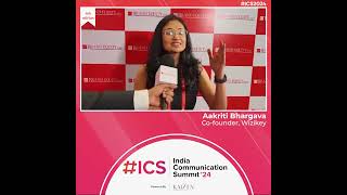 Aakriti Bhargava, Co-Founder, Wizikey, as she shares her expertise at ET ICS!