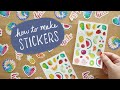 How I Make Stickers with Cricut | Sea Lemon
