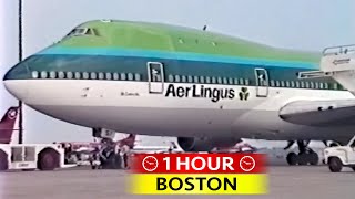1 Hour of Plane Spotting at BOSTON (1991)