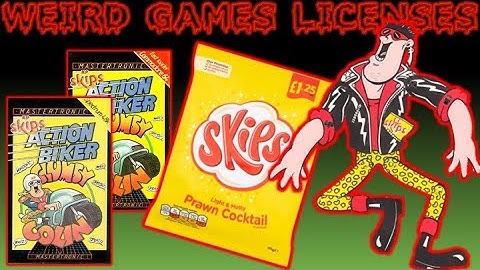 KP Skips: Action Biker | Atari 8 Bit, C64 & Spectrum | Weird Games Licenses