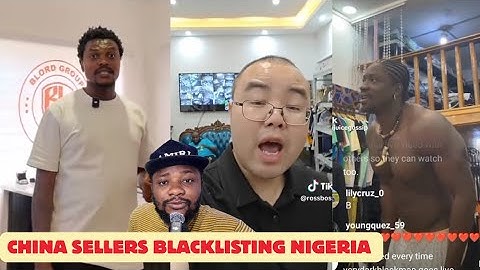 China Vendors Have blacklisted Nigeria over VeryDarkMan & BLord fight