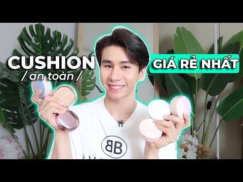 TOP 5 CUSHION RẺ NHẤT CHO DA MỤN, NHẠY CẢM - CUSHION LÀM DỊU NỐT MỤN CHƯA TỚI 200K @1M88