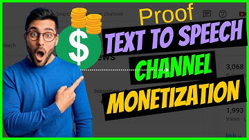 Does YouTube Monetize Text to Speech videos | Text to Speech Channel Monetization PROOF -2022 update