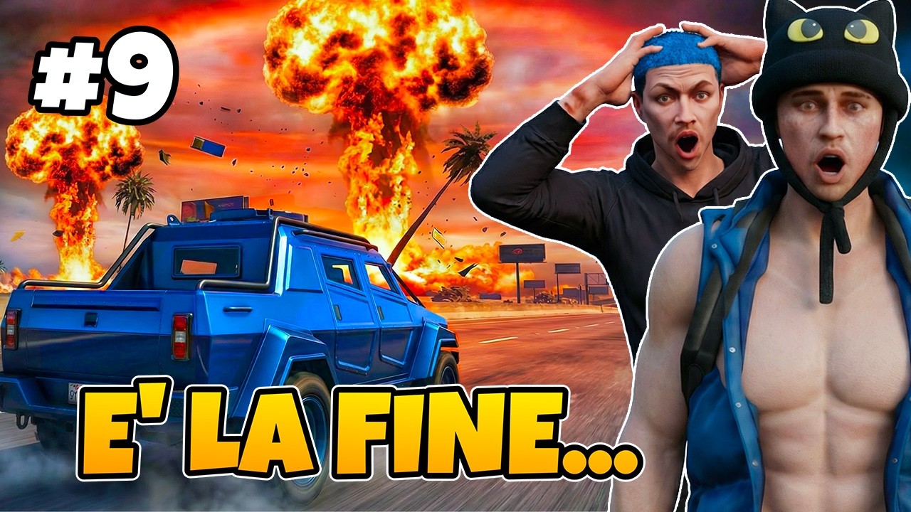 FELISIO e TEKTEK FUGA DA UN ATTACCO NUCLEARE SU GTA5 RP 😱