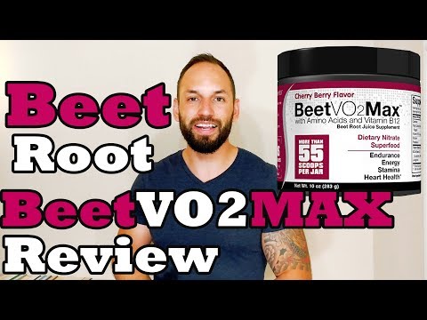 Beetroot Powder with BCAA&rsquo;s Nitric Oxide Booster BeetVO2Max  Supplement Review