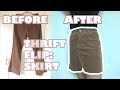 Style 17 : Thrift Flip | Thrifted Transformation | Corduroy Skirt | Part 1