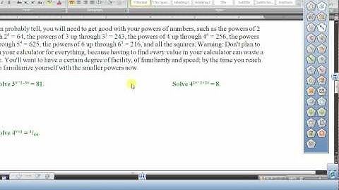 Solving Exponential Equations with Equal Bases
