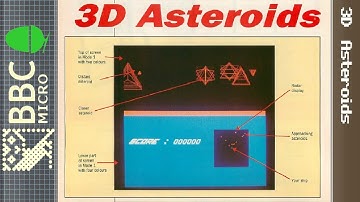 3D Asteroids - BBC Micro [Longplay]