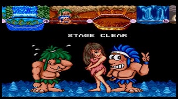 Retro Classix: Joe & Mac MAMMOTH BOSS FIGHT