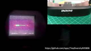 Tiny Diversity for EV100: band/channel change and auto-search test