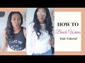 EFFORTLESS BEACH WAVES TUTORIAL | How To Use a Curling Wand on Your Hair Weave Wig | The Fhab Life