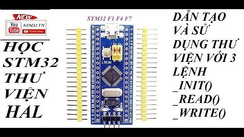 Học STM32F1 HAL -  Giao Tiếp I2C  Với DS1307 + BH1750 + I2C LCD ( Cứng Và Mềm)