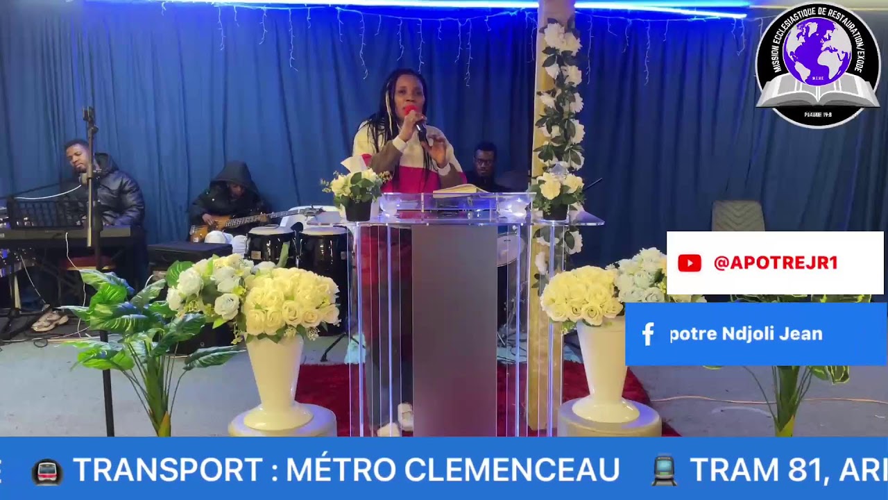 🔴 SUIVEZ EN DIRECT NOTRE CULTE DE PRIÈRE ET D'ENSEIGNEMENT DE CE VENDREDI 09/01/2026