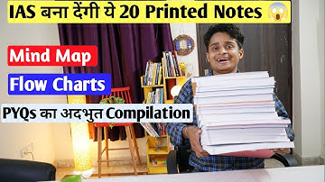 UPSC Clear करने के लिए 20 Printed Notes🔥 | UPSC का Complete Syllabus करवा देंगी | Unacdemy Notes 2.0