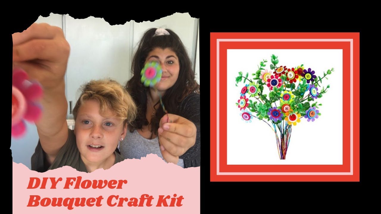 EconoCrafts: DIY Flower Bouquet Craft Kit