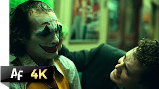 Arthur kills three guys in the subway Scene | Joker (2019) [UltraHD, HDR] Joaquin Phoenix Movie Clip