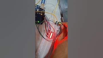 Controlling Bar Graph using potentiometer (Arduino UNO)