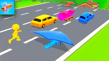 Shape Shifting  #6 Games All Levels  Gameplay  Android  IOS, Walkthrough Mobile Stick Run