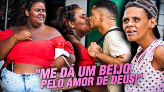 PEGADINHA: ME DÁ UM BEIJO PELO AMOR DE DEUS (FINAL EMOCIONANTE)