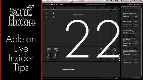 Ableton Live Insider Tipps: Die User Library Verwalten