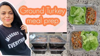 Easy Turkey Lettuce Wraps | Turkey Eggplant Stew Meal Prep Recipe | Eat Healthy | Weight Loss |