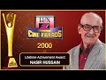 Legend nasir hussain wins lifetime achievement award in 2000  zca 2000  zee cine awards