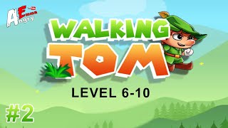 Walking Tom - Gameplay #2 Level 6-10 (Android) screenshot 2