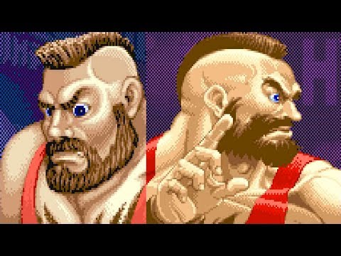 Hyper Street Fighter II-The Anniversary Edition-Zangief-(Victor Zangiev)-Arcade Playthrough