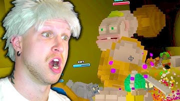 OUR FIRST +1 MOBS! 🌎 Scythe Plays Cube World Multiplayer #06