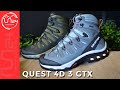 Reseña Bota Salomon Quest 4D 3 GTX - Run24.mx