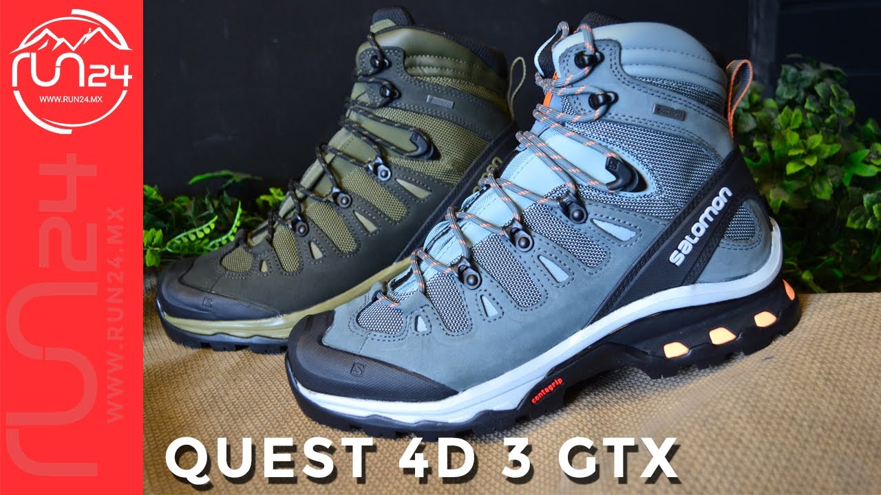 Botas De Montaña Salomon Mujer Venta Online - Salomon QUEST 4D 3