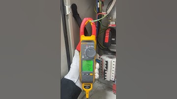 🔎 Fault Finding – 3-Phase Circuit Check | Fluke 376 FC Clamp Meter ⚡ #fluke #fluketools