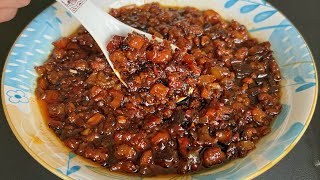 Quick & EasyFried sauce practice Bolognese Recipe The home version of the practice of fried noodles