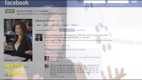 MSNBC's Contessa Brewer Talks Quitting Facebook (Media Beat 3 of 3)