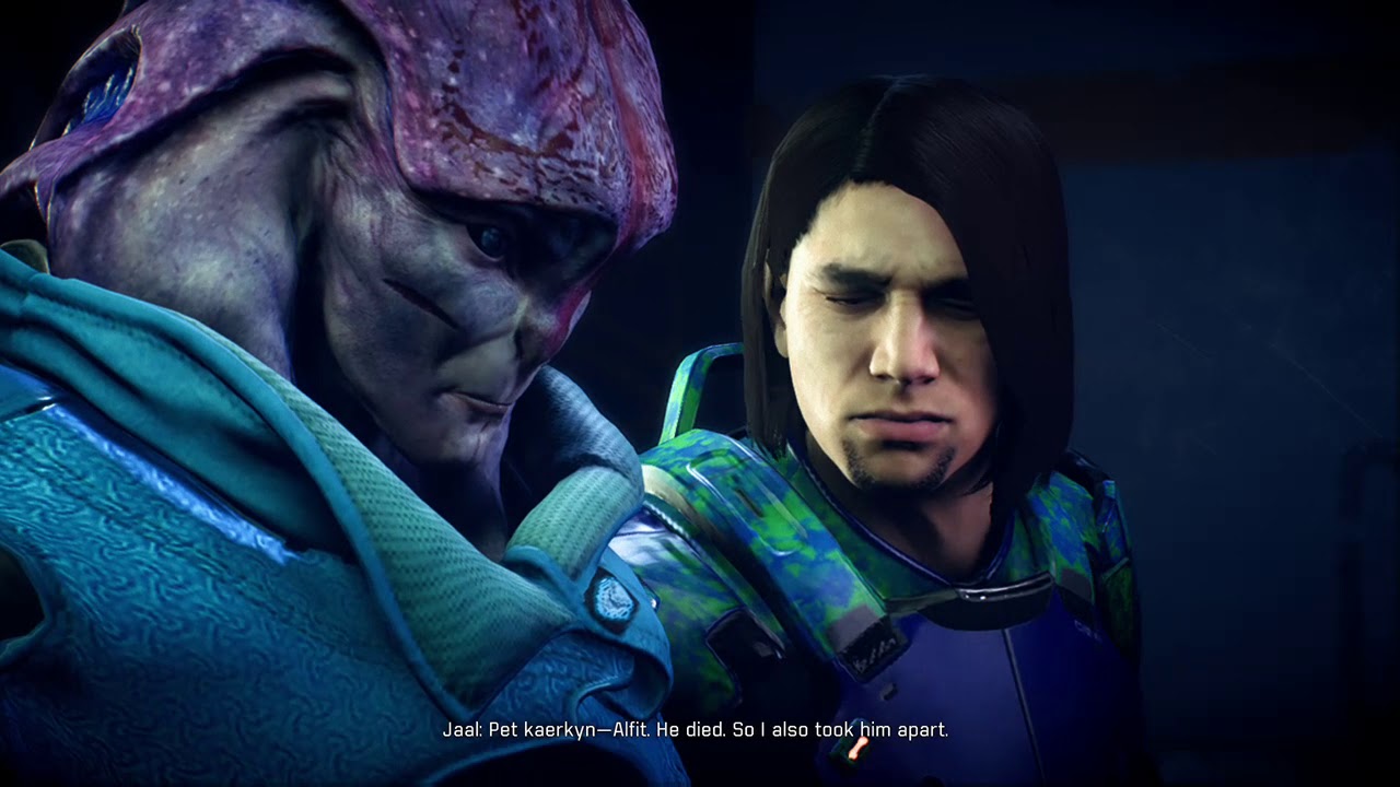 Mass Effect™ Andromeda Jaal's Family - YouTube